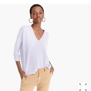 V-neck Cashmere Boyfriend sweater